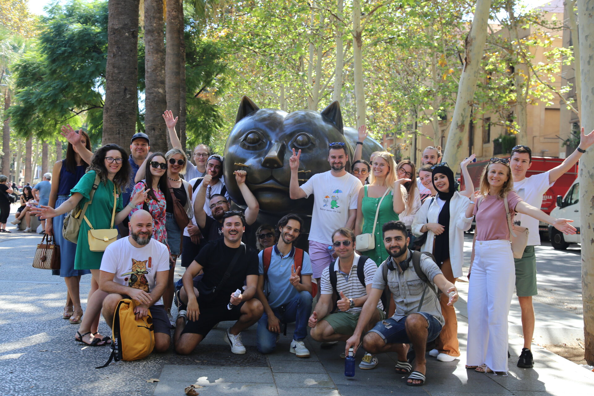 Estudiantes BCNLIP conversación