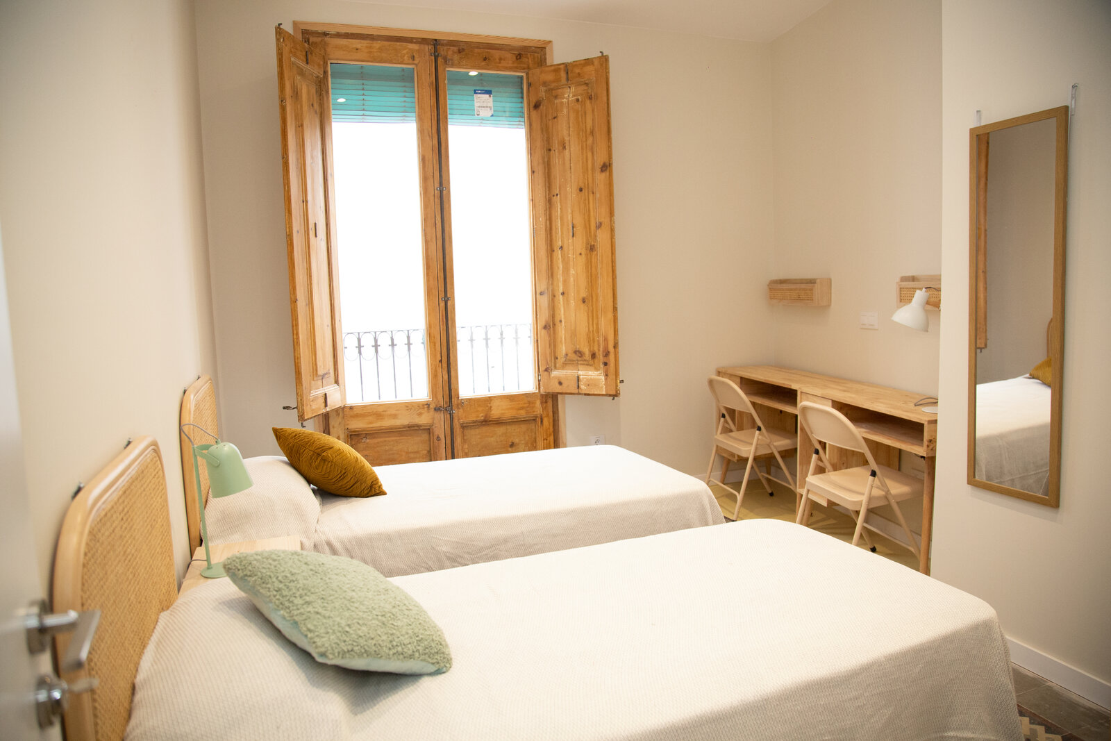 Habitación doble del apartamento BCNLIP