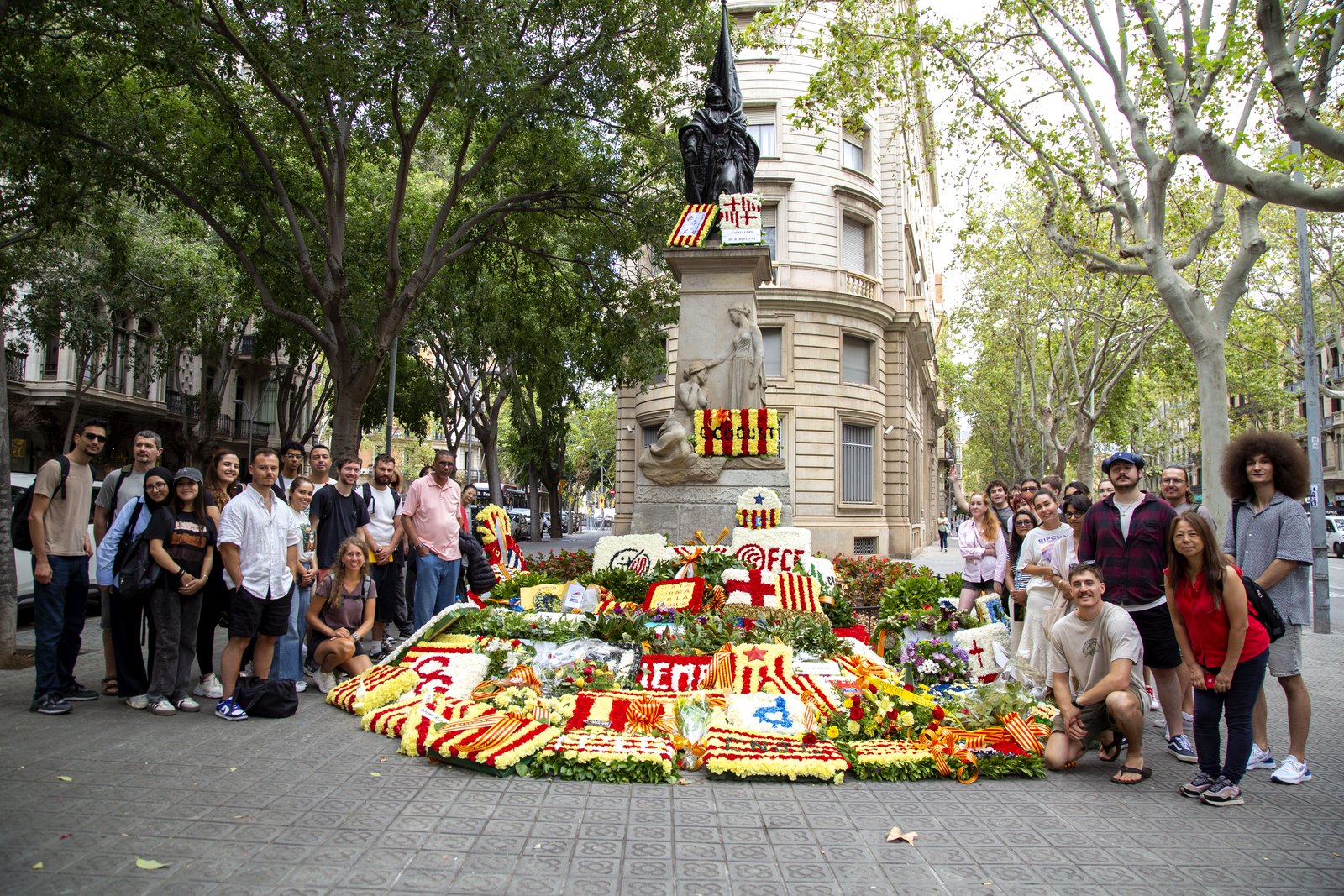 Catalan students in Barcelona - BCNLIP