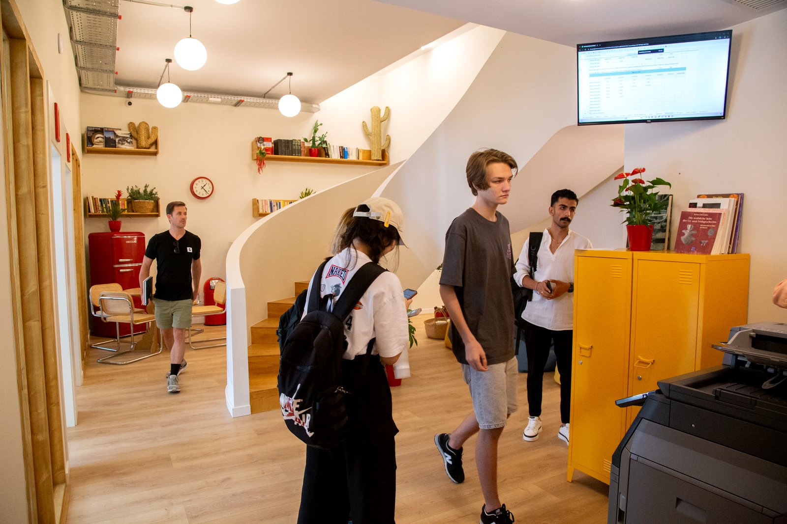 University students at BCNLIP Barcelona